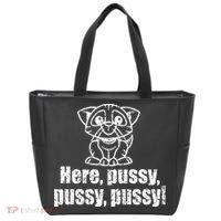 Here Pussy Pussy Pussy Cat Tote Bag thumb 0