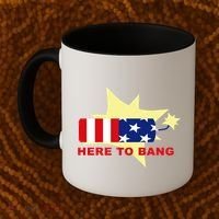 Here To Bang Independence Day 4th of July Coffee Mug thumb 2