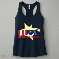 Here To Bang Independence Day 4th of July Women's Tank Top thumb 3