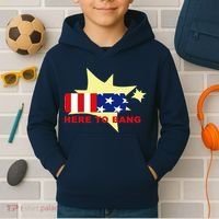 Here To Bang Independence Day 4th of July Kids Hoodie thumb 2