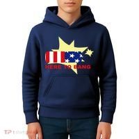 Here To Bang Independence Day 4th of July Kids Hoodie thumb 4