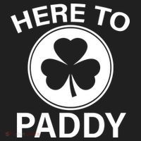 Here To Paddy Funny St Patricks Day Beanie thumb 2