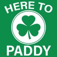Here To Paddy Funny St Patricks Day Toddler Hoodie thumb 2