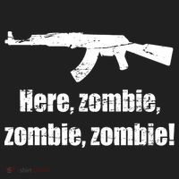Here Zombie Zombie Zombie Women's Sweatshirt thumb 2