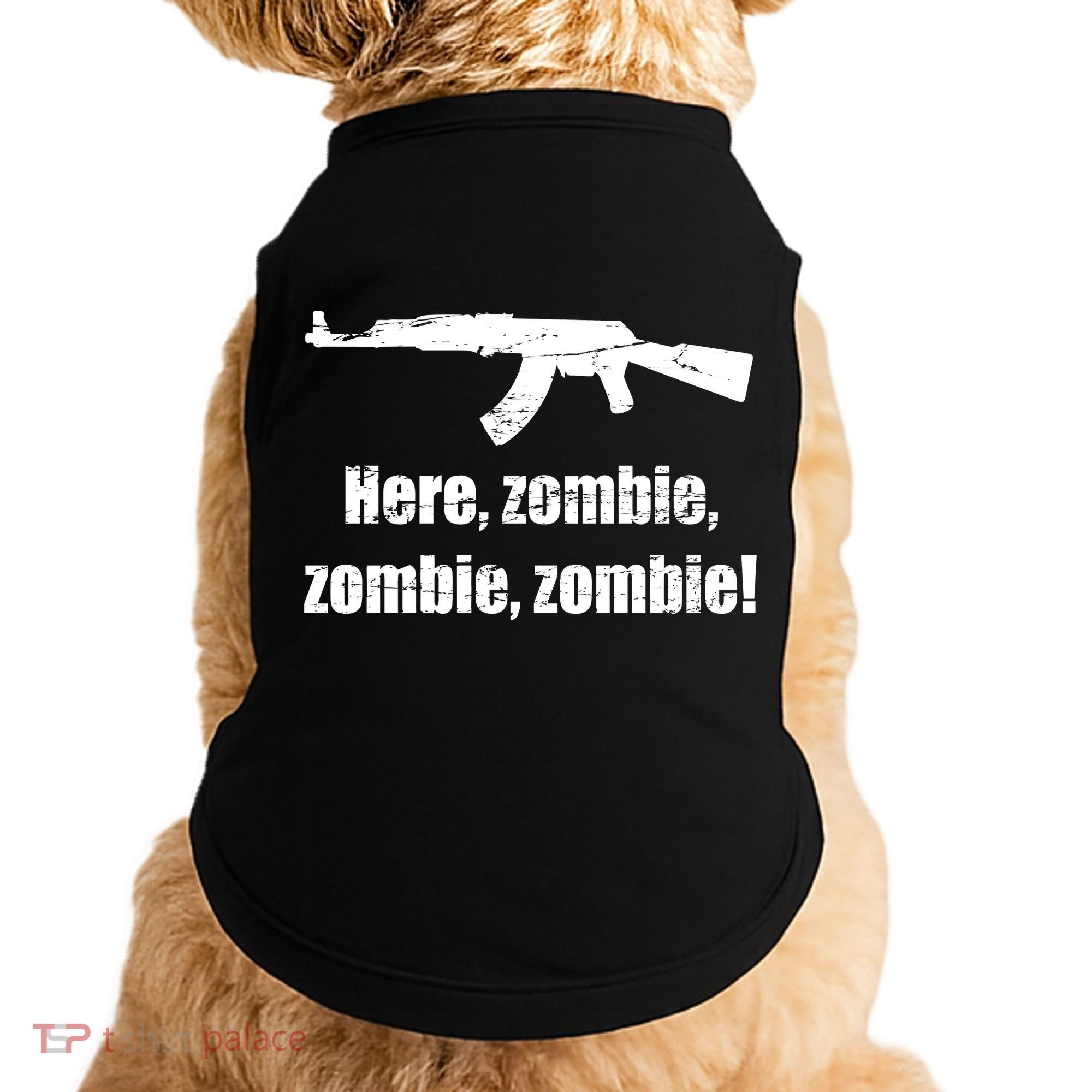 Here Zombie Zombie Zombie Doggie Tank