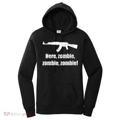 Here Zombie Zombie Zombie Women's Hoodie