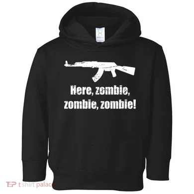 Here Zombie Zombie Zombie Toddler Hoodie