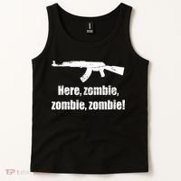 Here Zombie Zombie Zombie Tank Top thumb 2
