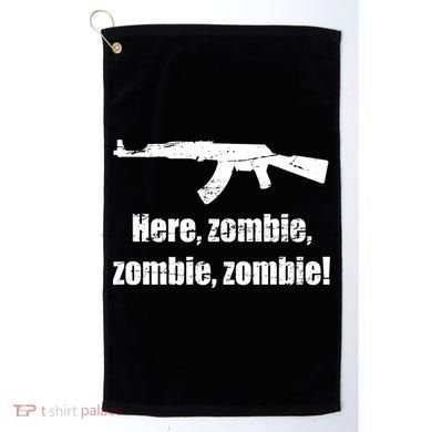 Here Zombie Zombie Zombie Golf Towel