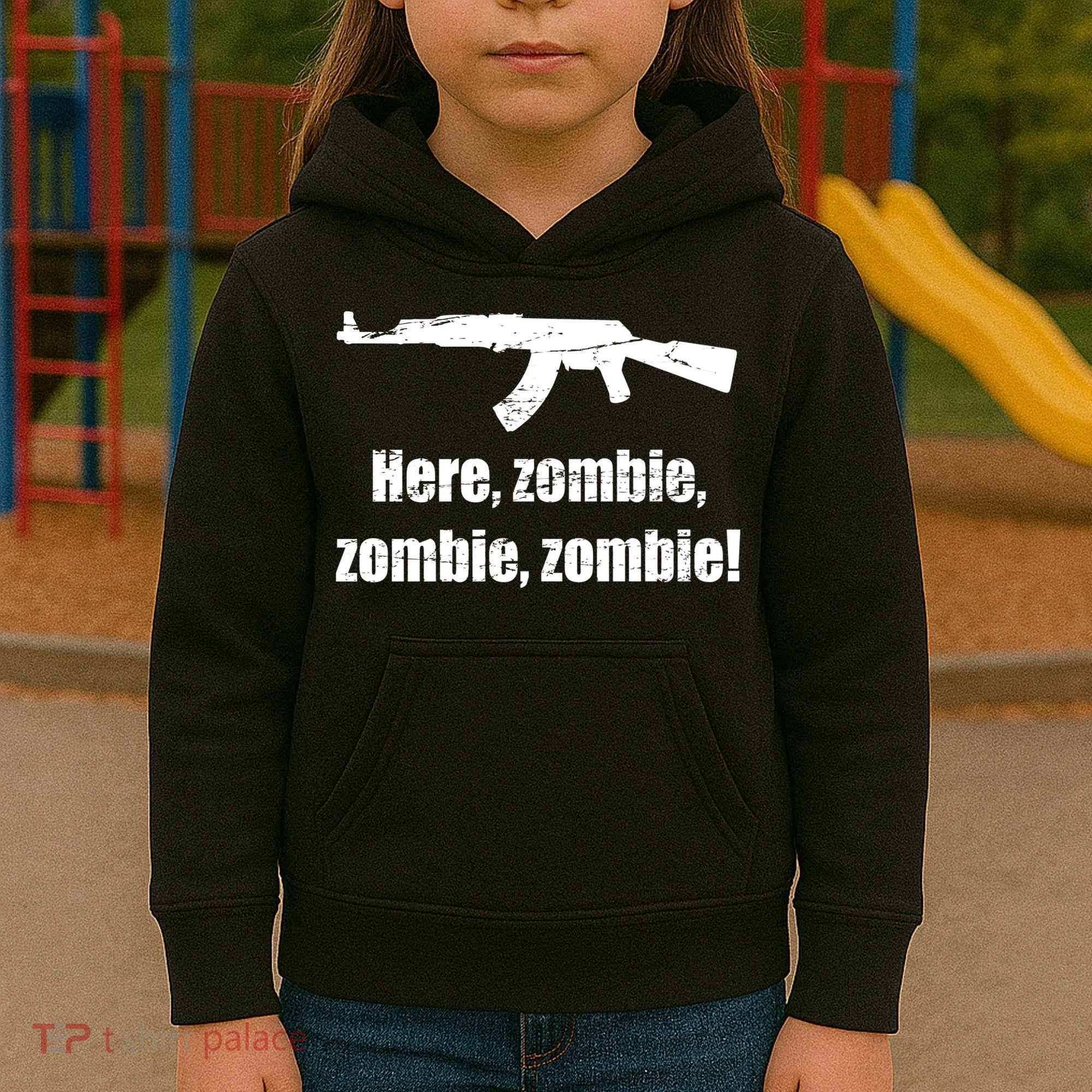 Here Zombie Zombie Zombie Kids Hoodie