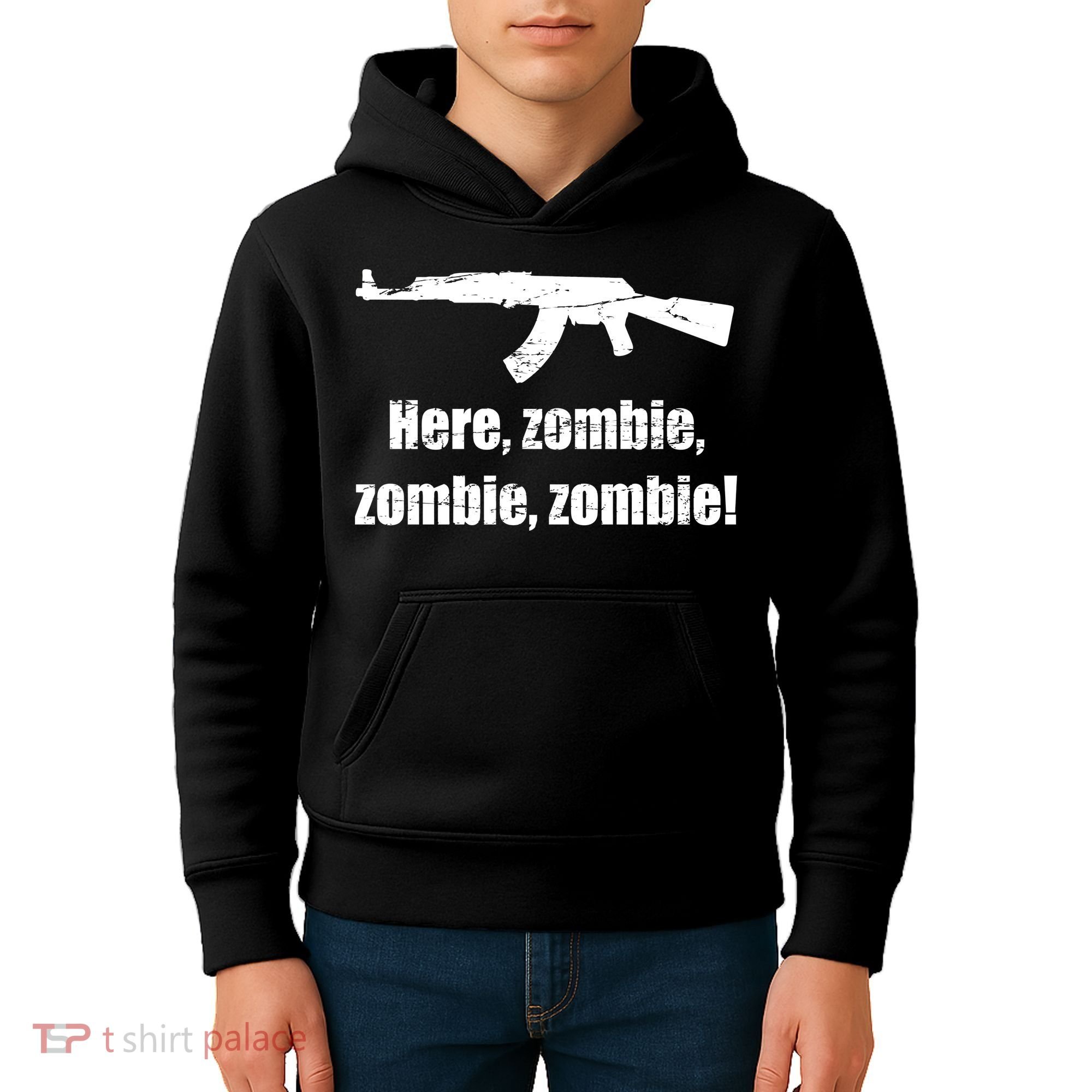 Here Zombie Zombie Zombie Kids Hoodie