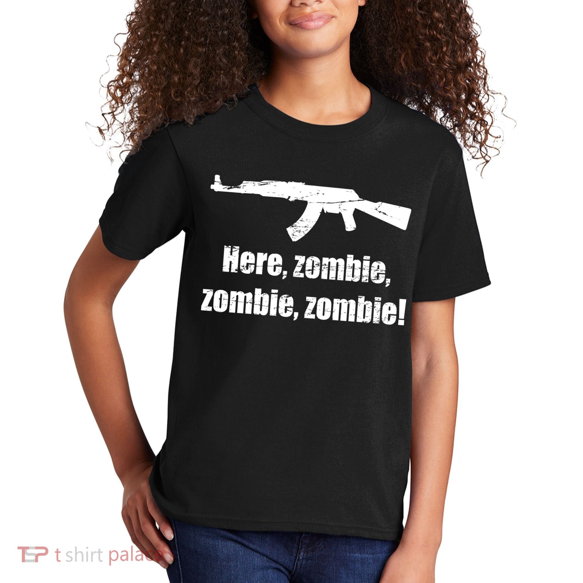 Here Zombie Zombie Zombie Kids T-Shirt