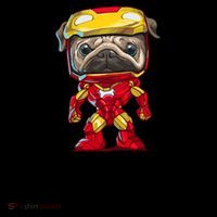 Hero Iron Pug Funny Spoof Coffee Mug thumb 5