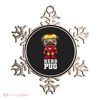 Hero Iron Pug Funny Spoof Ornament thumb 0