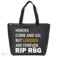 Heroes Come And Go Legends Are Forever RIP RBG Tote Bag thumb 0