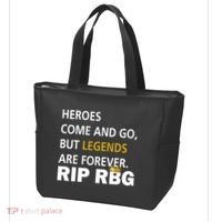 Heroes Come And Go Legends Are Forever RIP RBG Tote Bag thumb 3