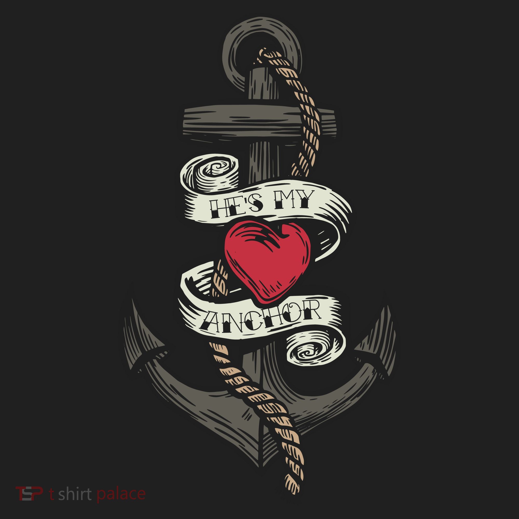He's My Anchor Women's Sweatshirt