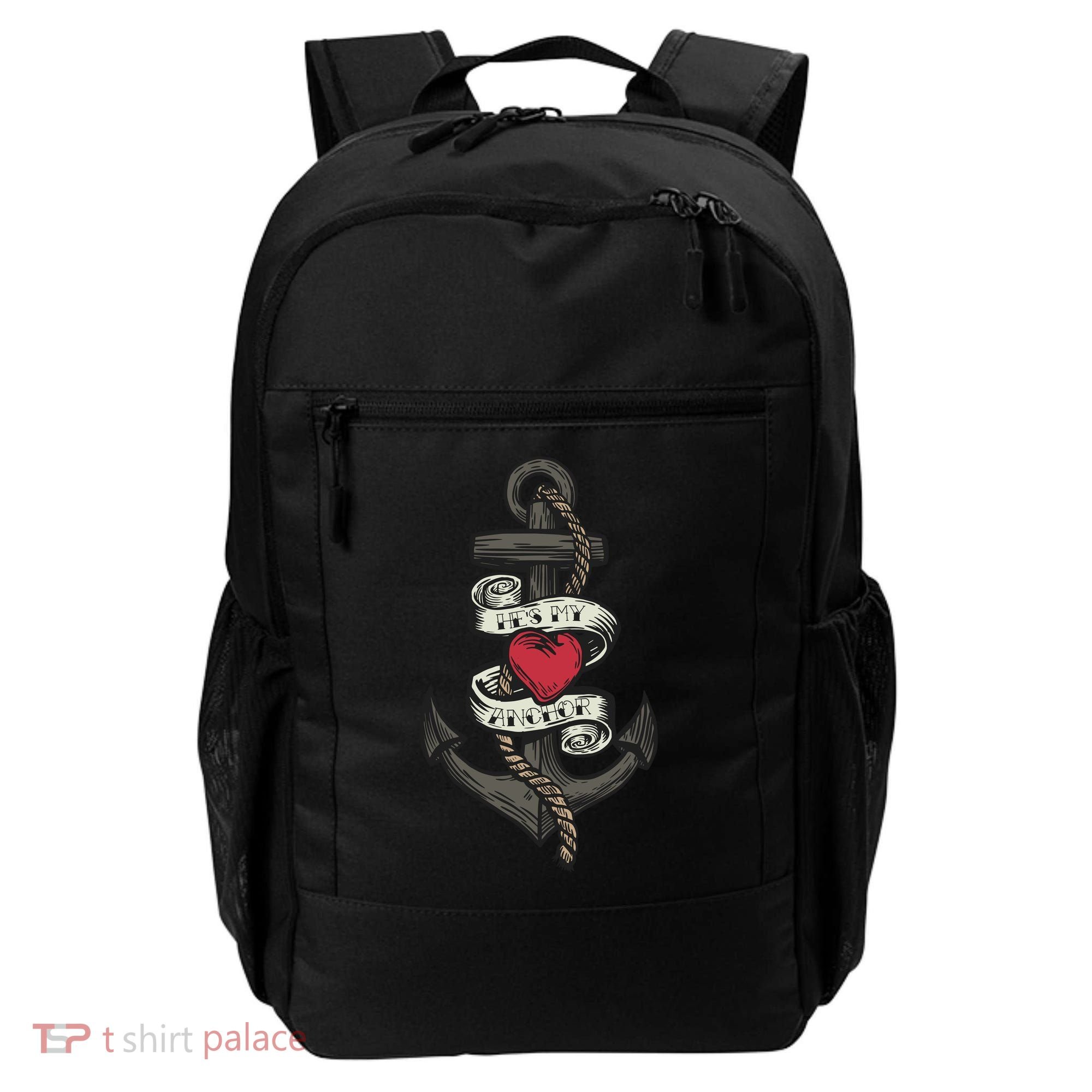 He's My Anchor Backpack