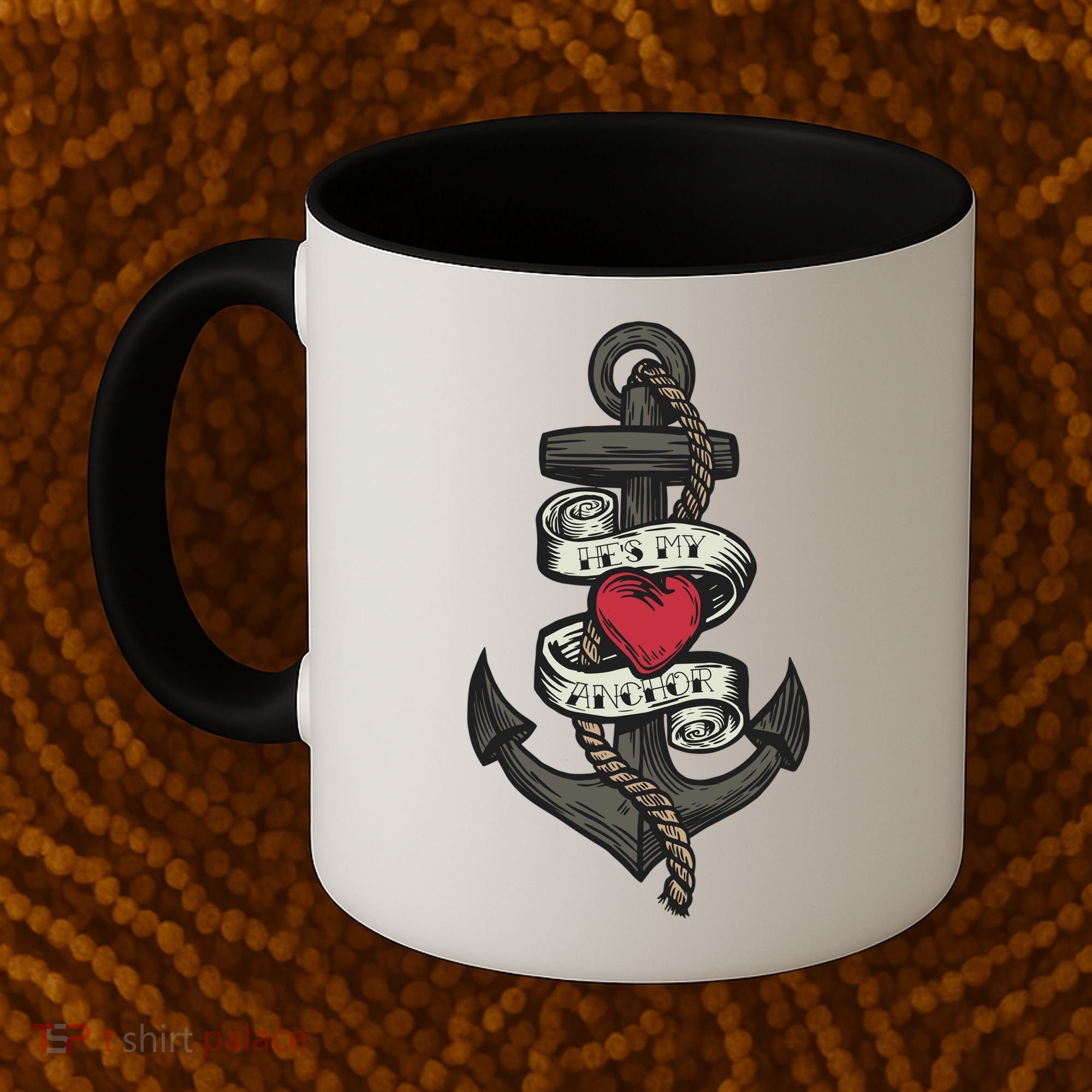 He's My Anchor Coffee Mug