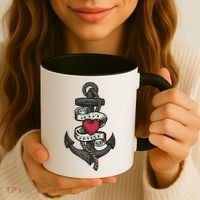 He's My Anchor Coffee Mug thumb 3