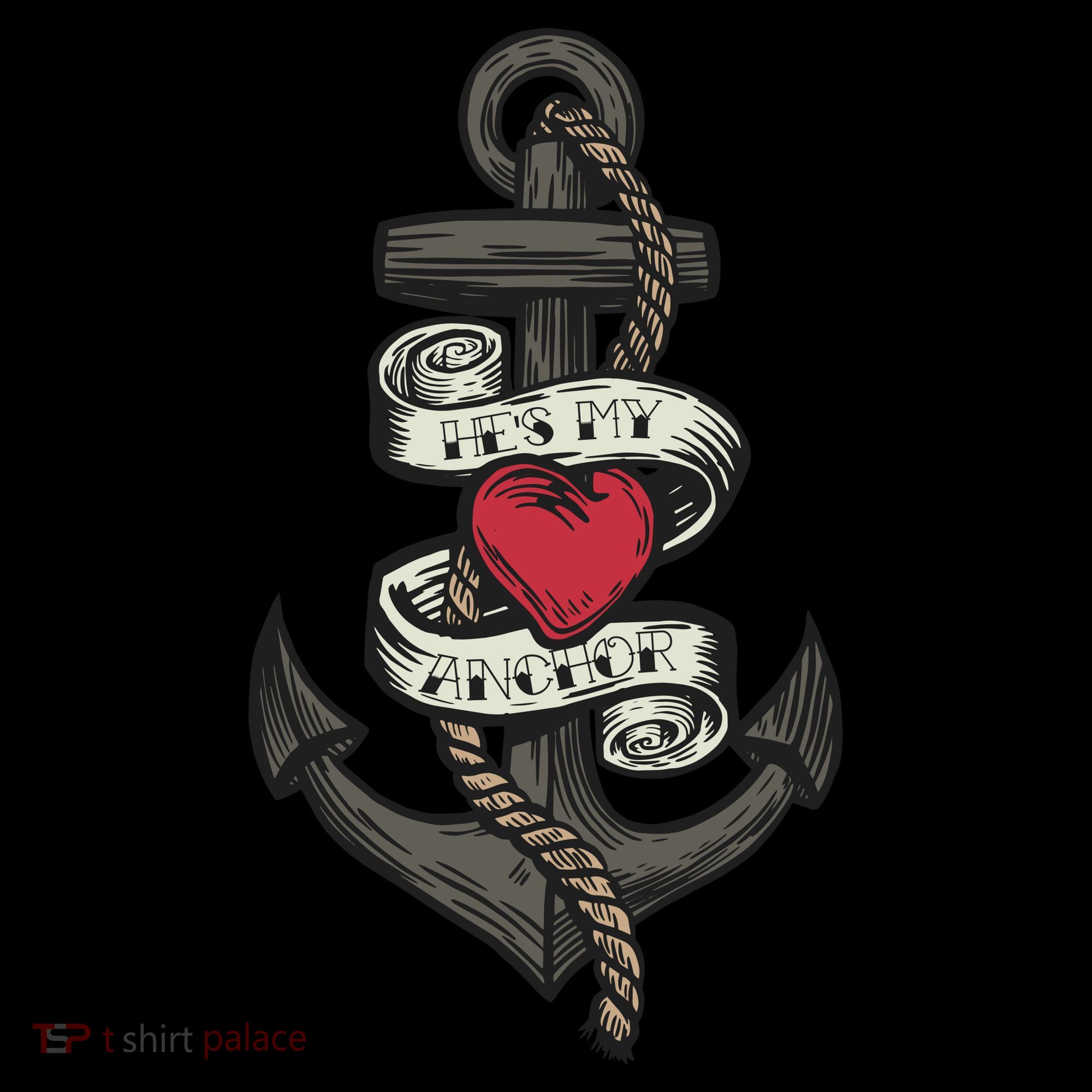 He's My Anchor Women's Tank Top