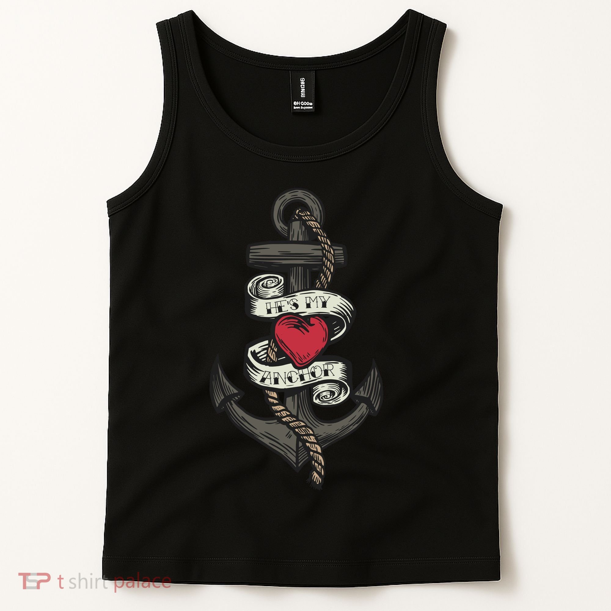 He's My Anchor Tank Top
