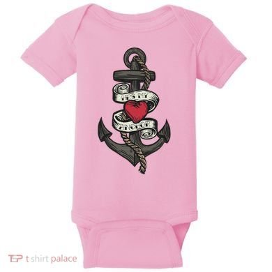 He's My Anchor Baby Bodysuit