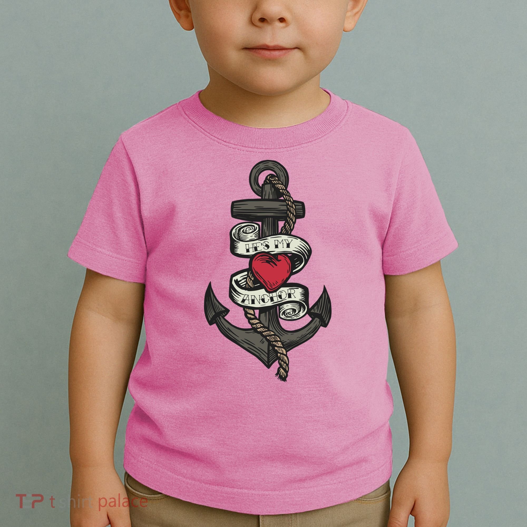 He's My Anchor Toddler T-Shirt