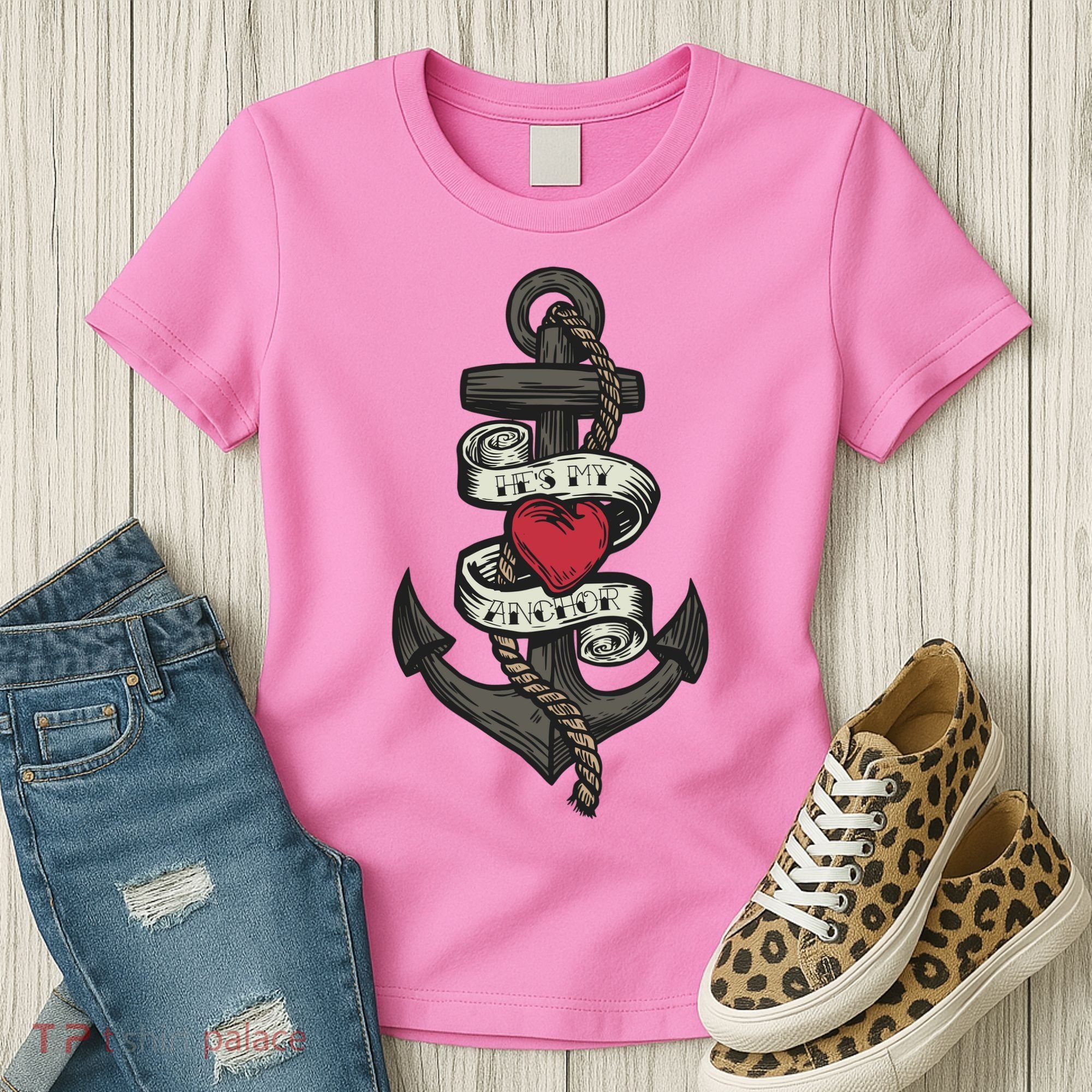 He's My Anchor Women's T-Shirt