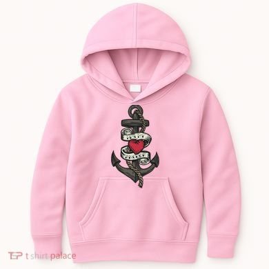 He's My Anchor Kids Hoodie