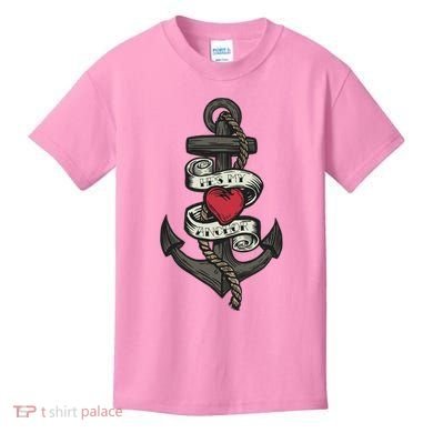 He's My Anchor Kids T-Shirt