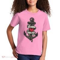 He's My Anchor Kids T-Shirt thumb 2