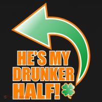 He's My Drunker Half Funny St. Patrick's Day Drinking Tank Top thumb 6