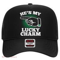 He's My Lucky Charm St Patrick's Day Matching Couples Hat thumb 0