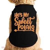 He's My Sweet Potato Doggie Tank thumb 0