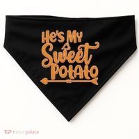 He's My Sweet Potato USA-Made Doggie Bandana thumb 0