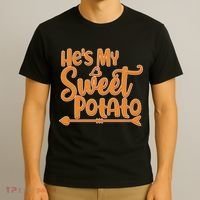 He's My Sweet Potato T-Shirt thumb 3