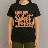 He's My Sweet Potato T-Shirt thumb 4