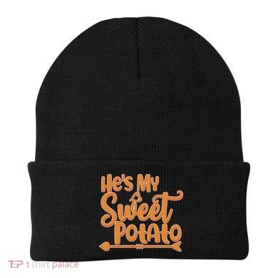 He's My Sweet Potato Beanie