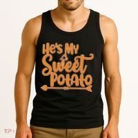 He's My Sweet Potato Tank Top thumb 3
