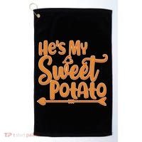 He's My Sweet Potato Golf Towel thumb 0