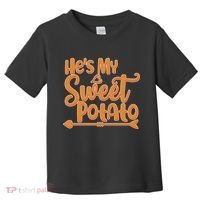 He's My Sweet Potato Toddler T-Shirt thumb 0
