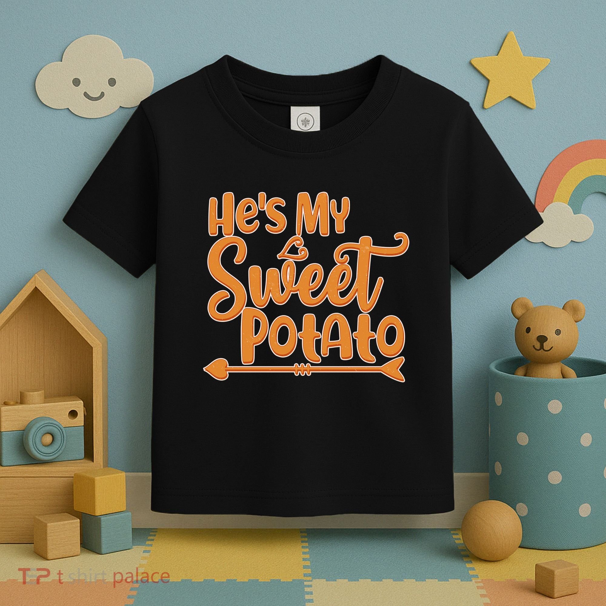 He's My Sweet Potato Toddler T-Shirt