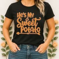 He's My Sweet Potato Women's T-Shirt thumb 2