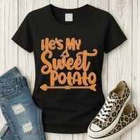 He's My Sweet Potato Women's T-Shirt thumb 3