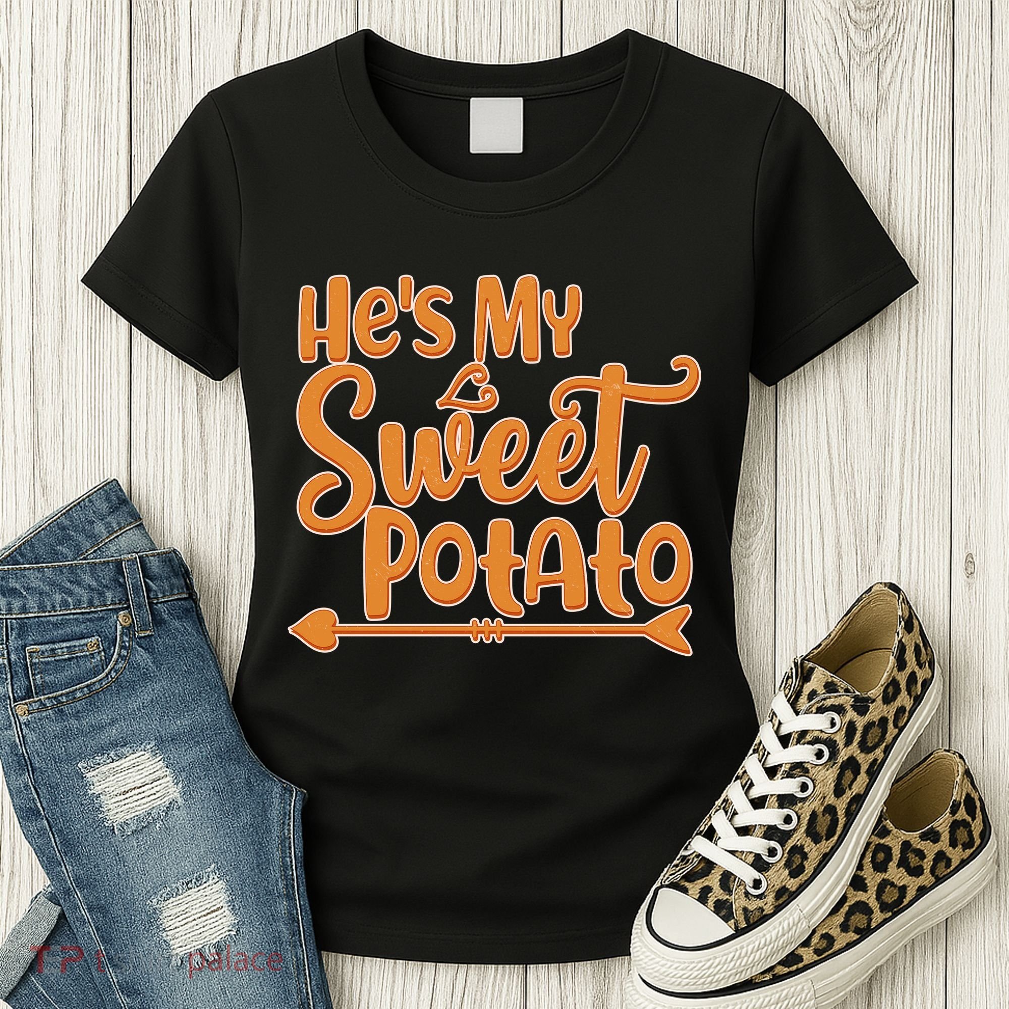 He's My Sweet Potato Women's T-Shirt