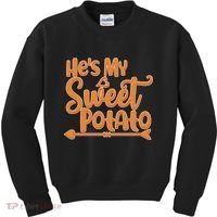 He's My Sweet Potato Kids Sweatshirt thumb 0