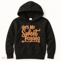He's My Sweet Potato Kids Hoodie thumb 0