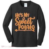 He's My Sweet Potato Kids Long Sleeve Shirt thumb 0