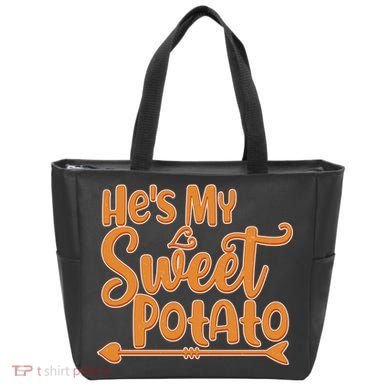 He's My Sweet Potato Tote Bag